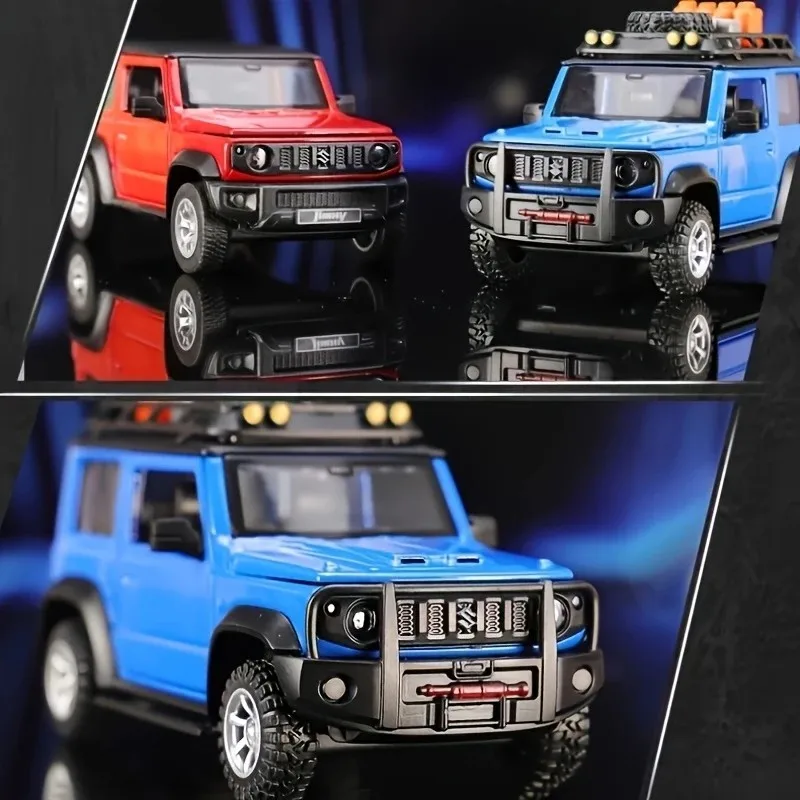 

Модель автомобиля Suzuki Jimny тюнинга может открыть дверь можно бесплатно DIY детские игрушки для взрослых коллекционная модель украшения