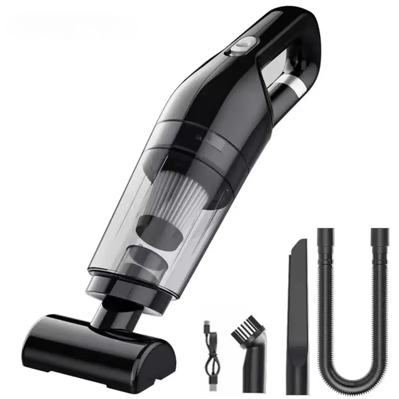 

Handheld Home Vacuum Cleaner Rechargeable Portable Vacuum Cleaner Car Home Dual Purpose Wireless Dust Catcher Pet Hair 10000PA