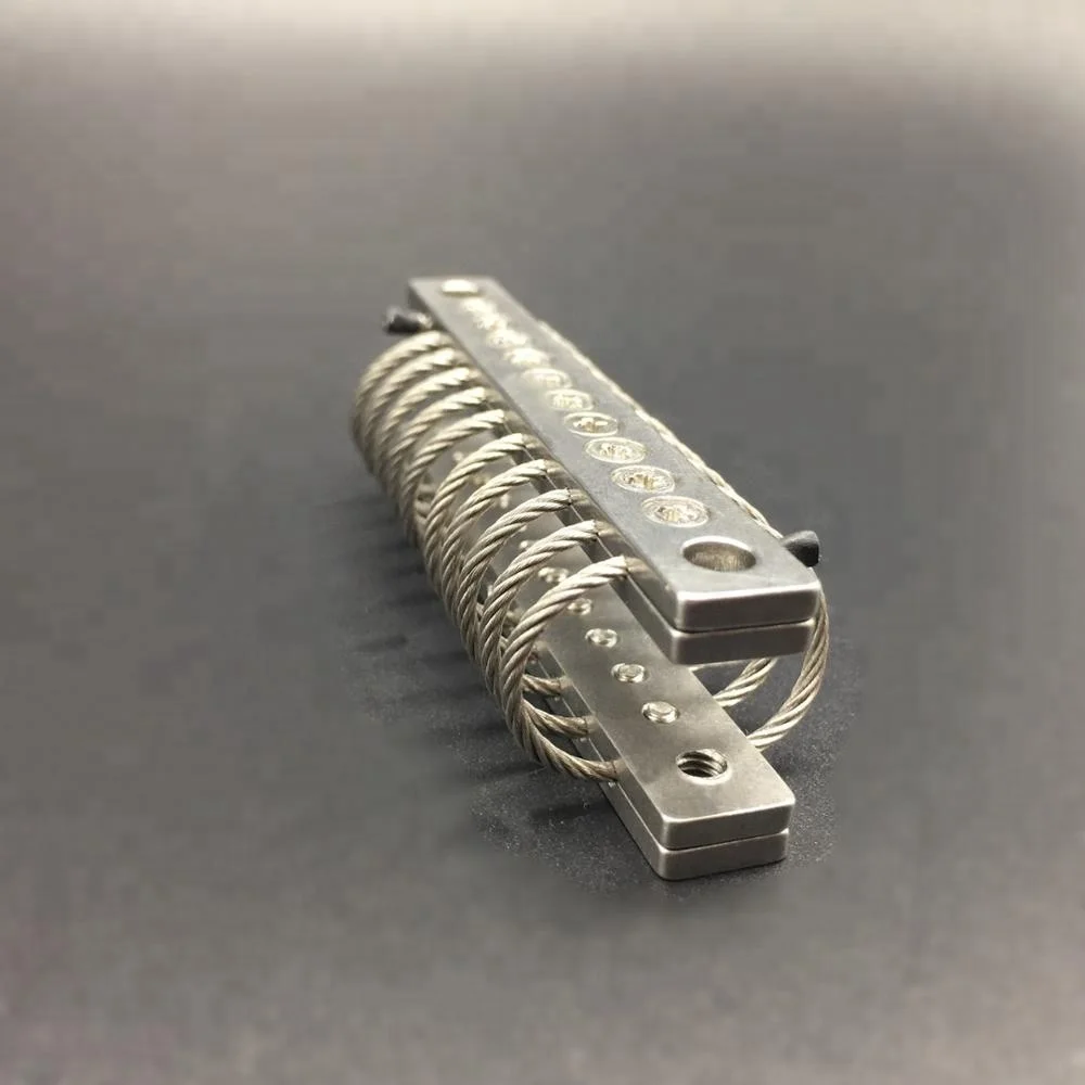 UAV Camera Drone Stabilizer Embedded Electronics Shock Vibration Insulation JGX-0240D-6.3A Stainless Steel Helical Isolator