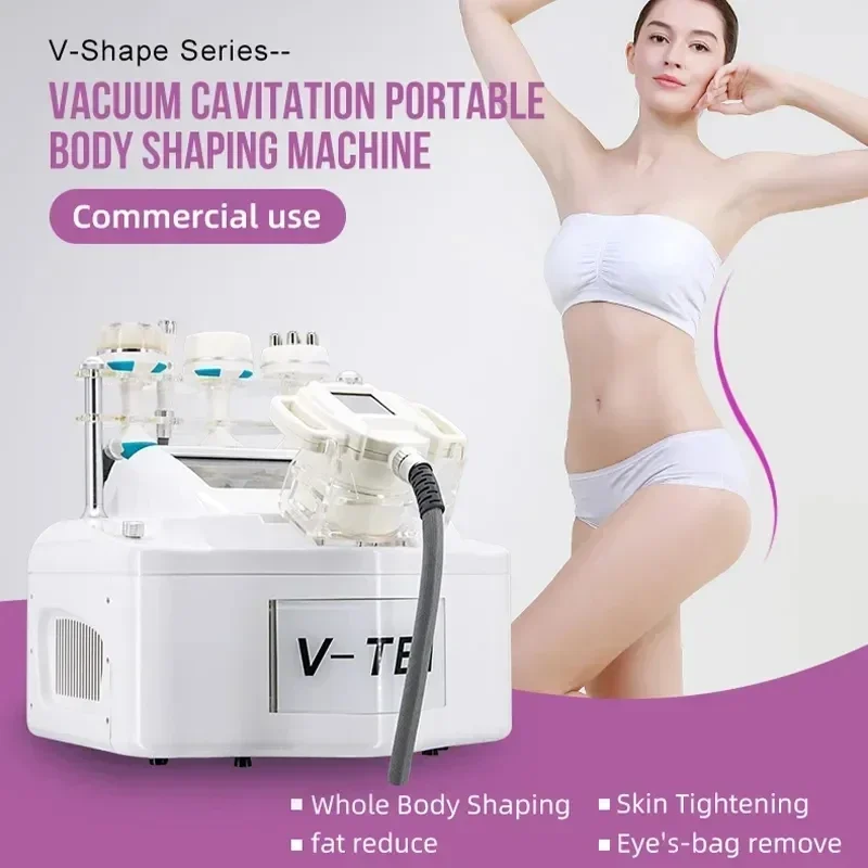 

V10 Portable Multifunctional Vela Body Shape Body Slimming Cavitation 80K Cellulite Fat Removal Vacuum Roller eye care machine