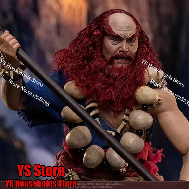 

HAOYUTOYS WF2402 Выставочная версия 1/6 Красные волосы Монах Ша Фигурка Имя Принт Камень Орнамент 12 "Миф Модель Мужского Солдата