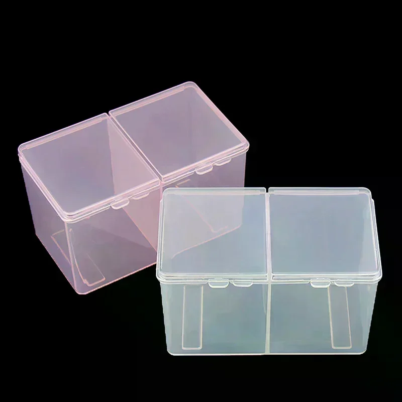 Plastic cotton swab storage box desktop dust-proof makeup removal cotton lipstick cosmetics storage organization transparentFactory Bulk Wholesale Affordable  Factory Wholesale Affordable Desktop Organizer
