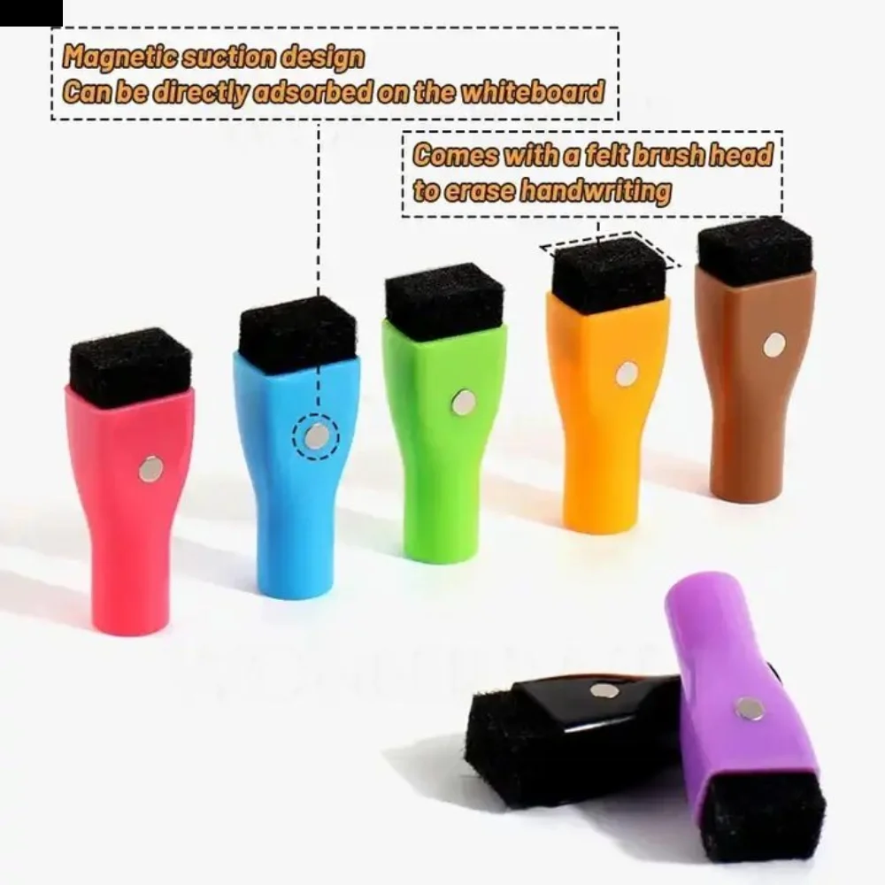 

Fine Nib Colorful Whiteboard Marker Erasable Magnetic Water Color Pens Waterborne Brush Drawing Pen Children Doodle