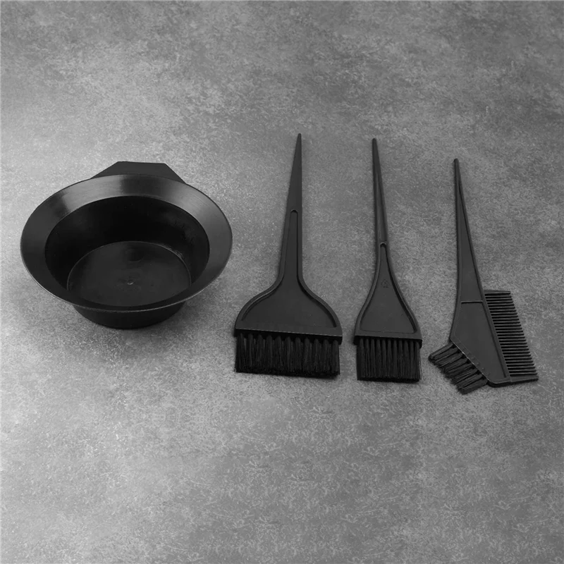 

AA20-4X Hair Color Dye Bowl Comb Brushes Tool Kit Set Tint Coloring