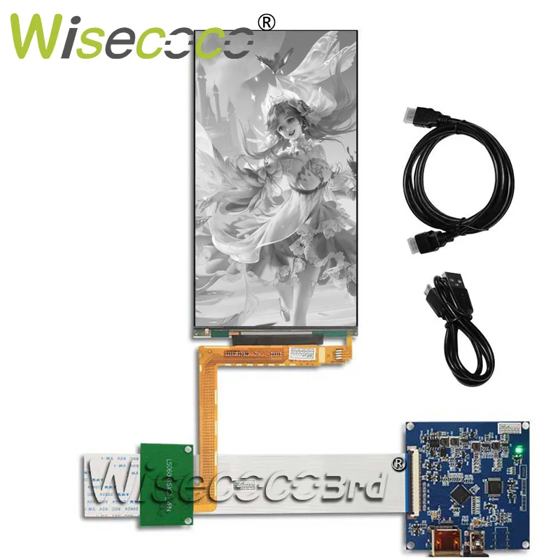 

6 Inch 1440x2560 Remove Backlight LCD Screen Display 2K IPS Raspberry Pi 3D Printer LCD Screen Display Mini USB Driver Board