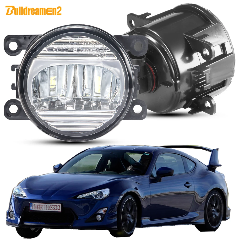 

2 шт. 30 Вт H11 светодиодные противотуманные фары в сборе для Toyota 86 GT86 2013 2014 2015 2016 автомобильные передние противотуманные фары дневного света DRL 3000LM