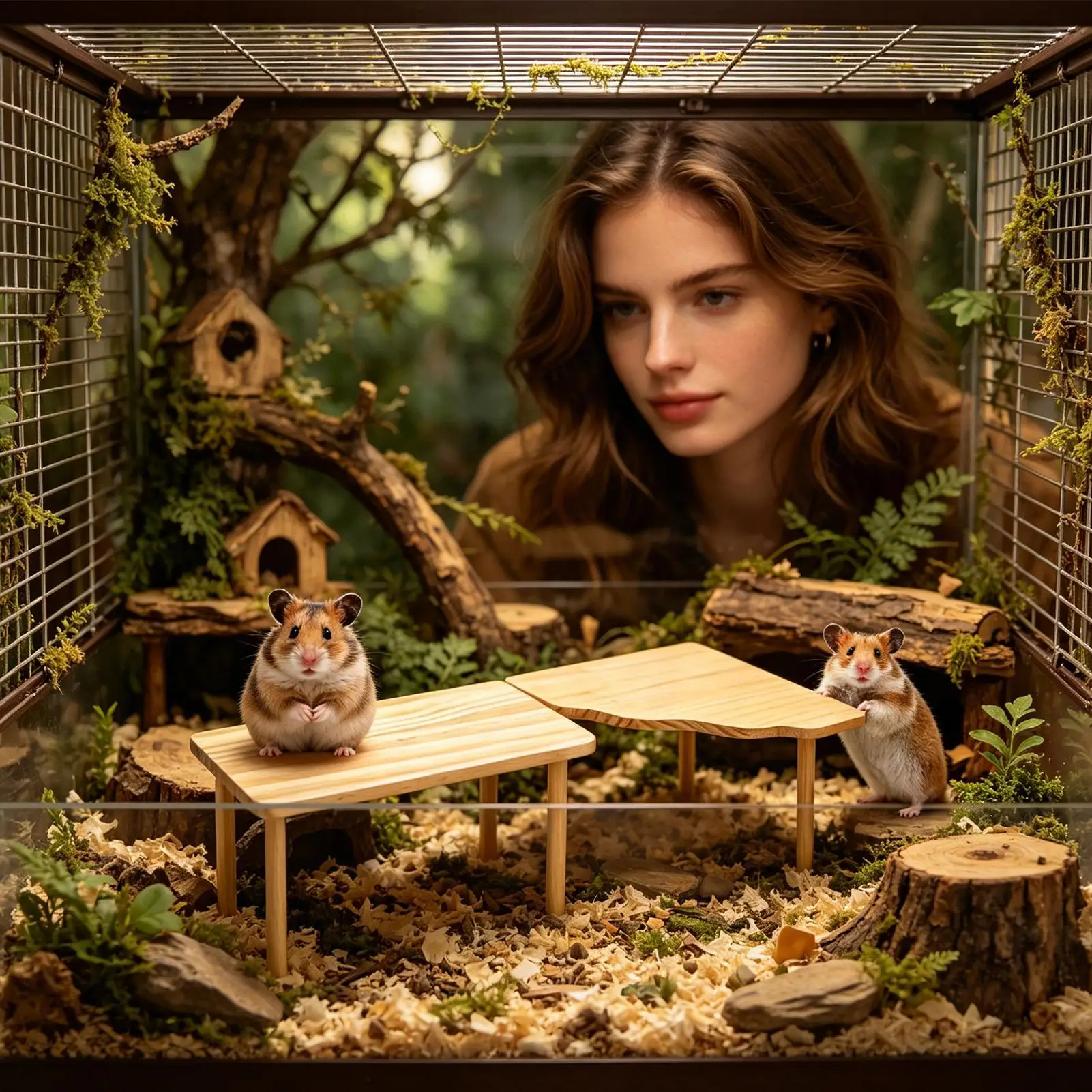 Hamster Playground Chinchilla Climbing Hedgehog Climbing Place For Pet Parents Animal Lovers Shops Living Room Bedroom Study