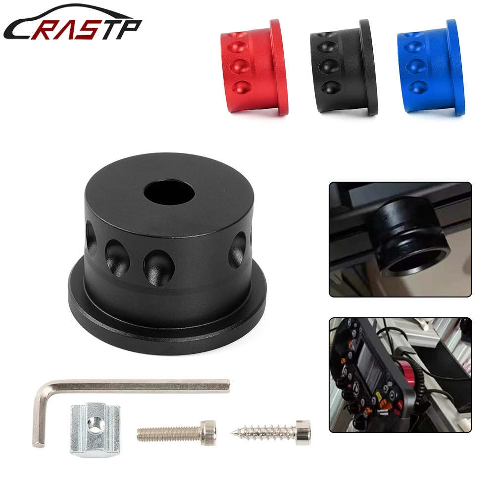 RASTP-New Car Racing Simulator Game Steering Wheel Wall Mounted Fixing Device For Quick Demos QR70 Steering Gear Adapter STW045