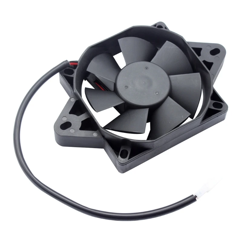 

094D 12V Radiator Cooling Fan Replacements for 150CC-250CC Motorcycles ATV Dirt Pit Bike Universal Cooling Fan