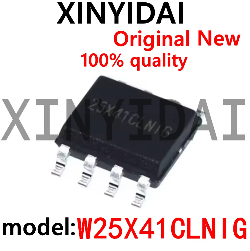 

10PCS New and Original 25X41CLNIG 25X41CLN1G sop-8 W25X41CLNIG