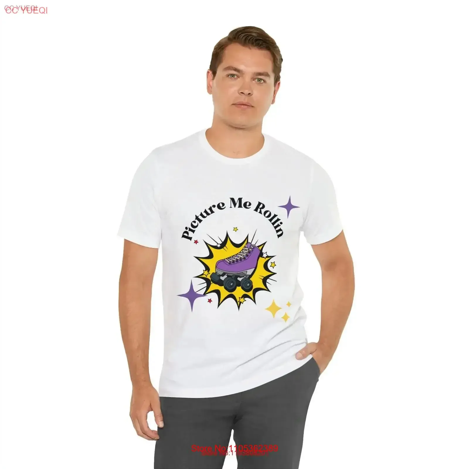 Camiseta Picture Me Rollin' Roller Derby, estilo vintage lavado, para uso diario, con gráfico versátil, ideal para fiestas de patinaje y ambiente skater.