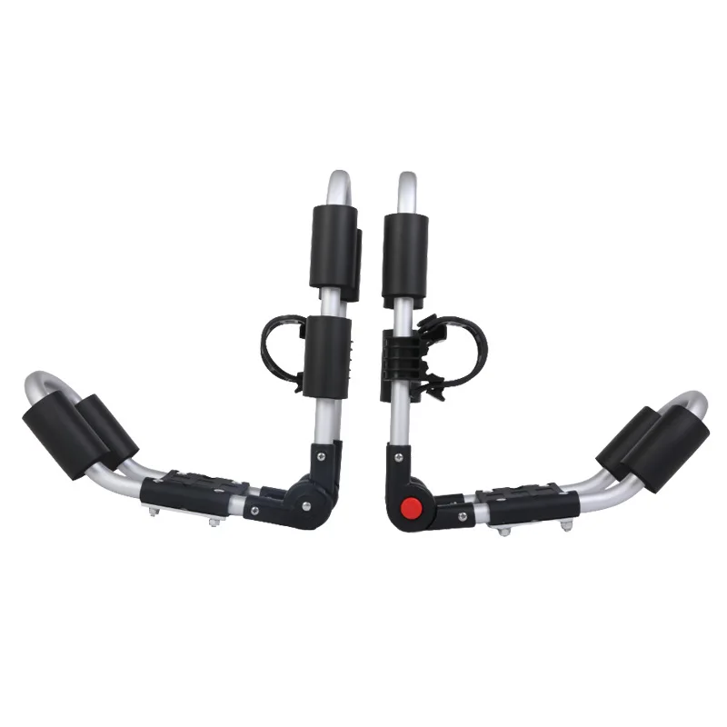 

Supply Double Kayak Roof Rack with Paddle Buckle Foldable Kayak Roof Rack