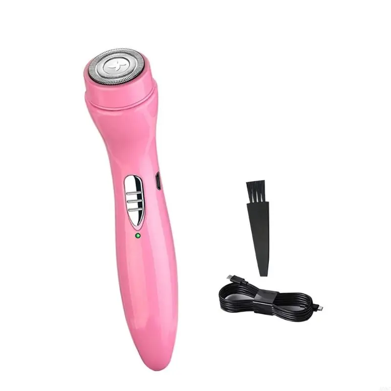 A0NC Máy cạo râu động USB có thể sạc lại dao cạo thu nhỏ thiết bị cạo râu mạnh mẽ Công cụ chải chuốt nam thuận tiện