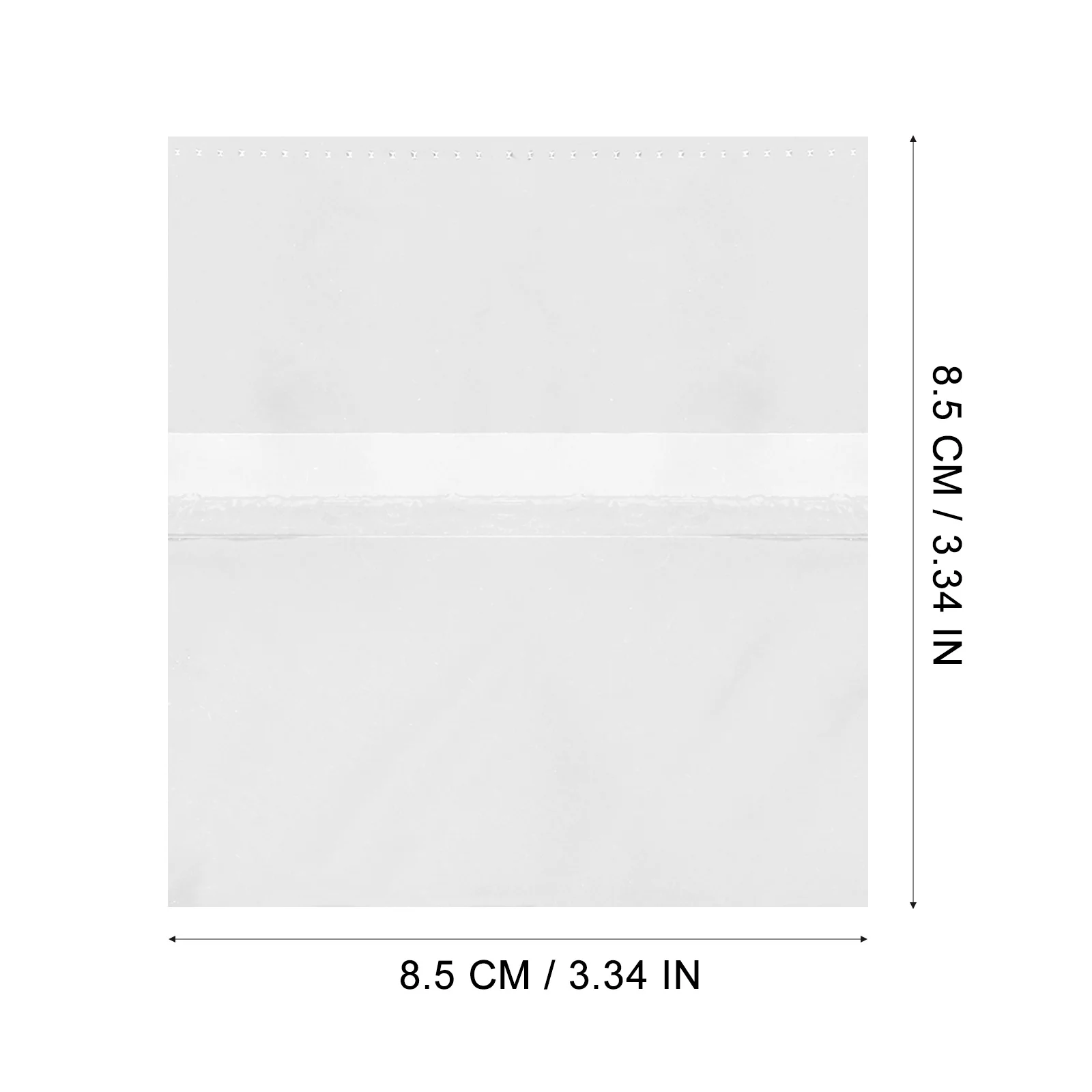 2 حزم 85x85 مللي متر بولي كلوريد الفينيل زجاجة الفم الحرارة يتقلص فيلم واضح واقية التفاف للزجاجات الزجاجية قوارير الحاويات مواد التعبئة والتغليف #3