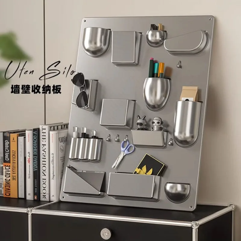 

Desktop door entrance storage rack
