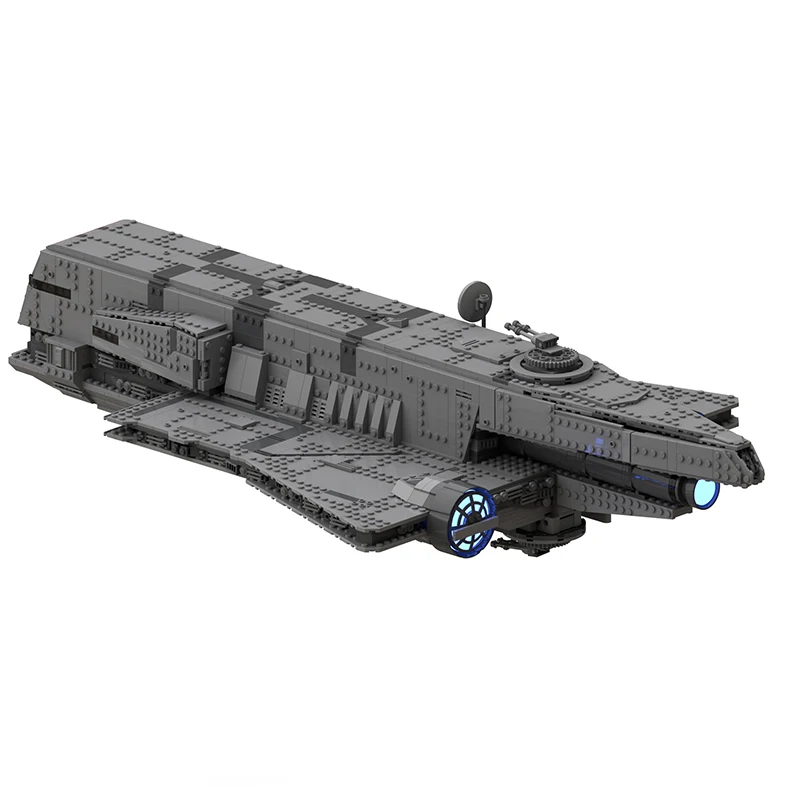 2696 pçs moc imperial gozanti-class blindado cruiser transporte navio blocos de construção montagem criativa tijolos brinquedos criança presentes diy