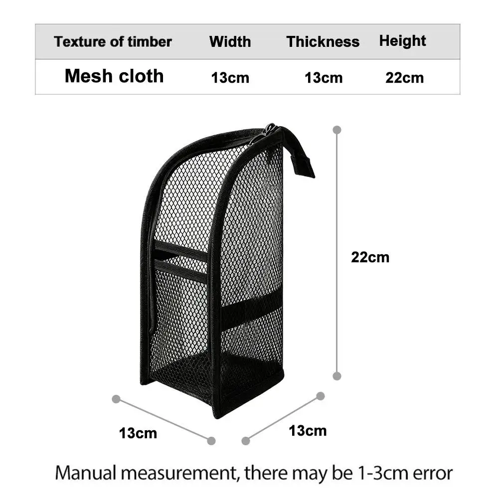 Mesh Travel Toiletry Bag Portable Toothbrush Cosmetic Organizer Makeup Brush Storage Pouch Bathroom Wash Pack image 6