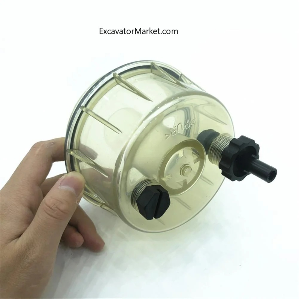 For EC 210 R120P Oil-water Separator Sensor Water Cup Filter Cup Interior Parts Excavator Supplies Accessories