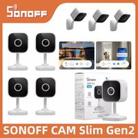 SONOFF CAM Slim Gen2 1080P HD WiFi Security Camera Two-way Audio Human Detection With Night Vision Works with Smart Assistants