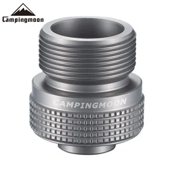 CAMPINGMOON Z20 Stove Switch to High Mountain Adapter Gas Tank Converter Aluminum Alloy Converter Propane Interface Accessories