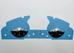 Gauge Face Dial For Porsche Cayenne 955 / 957 TurboS Instrument Face – 8000 RPM Speedo Dials 300KM/H