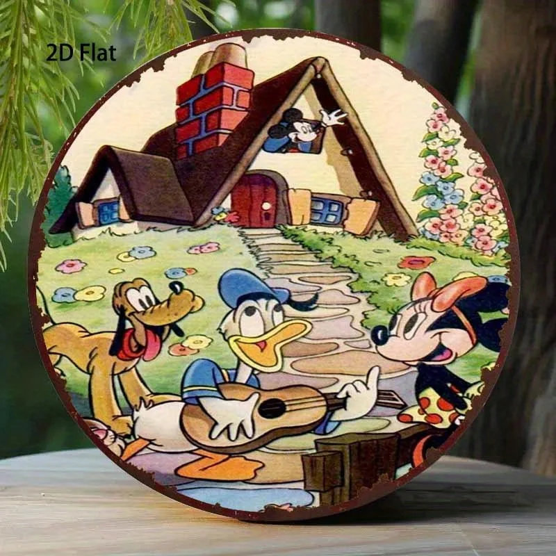 2D Flat, 1Pc Disney…