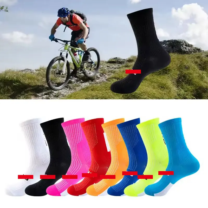 Professional Cycling Socks Compression Socks Breathable Men's And Women's Sports Running Basketball Socks