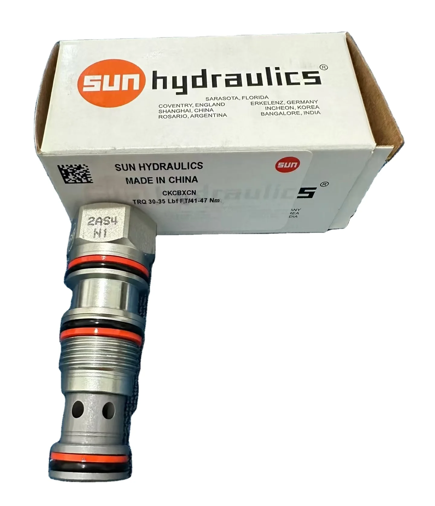 

SUN CKBD-XCN Original USA SUN Hydraulics Pilot-Operated Balanced Piston Relief Valve HYDRAFORCE eat on vic kers IH New