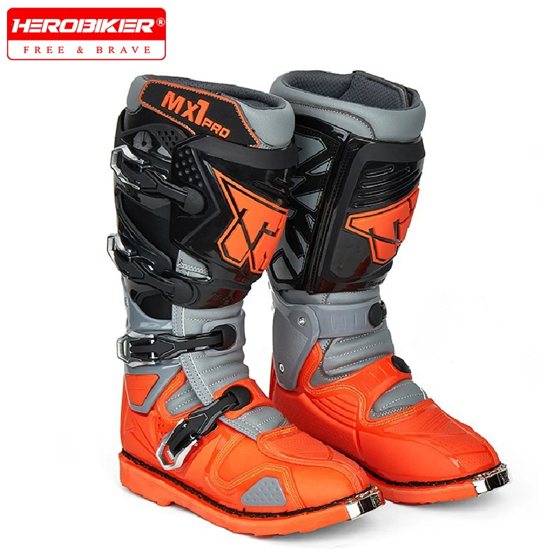 Motocross Boots Anti Fall Wear-resistant Moto Off-road Boots Men And Women's Racing Boots Rally