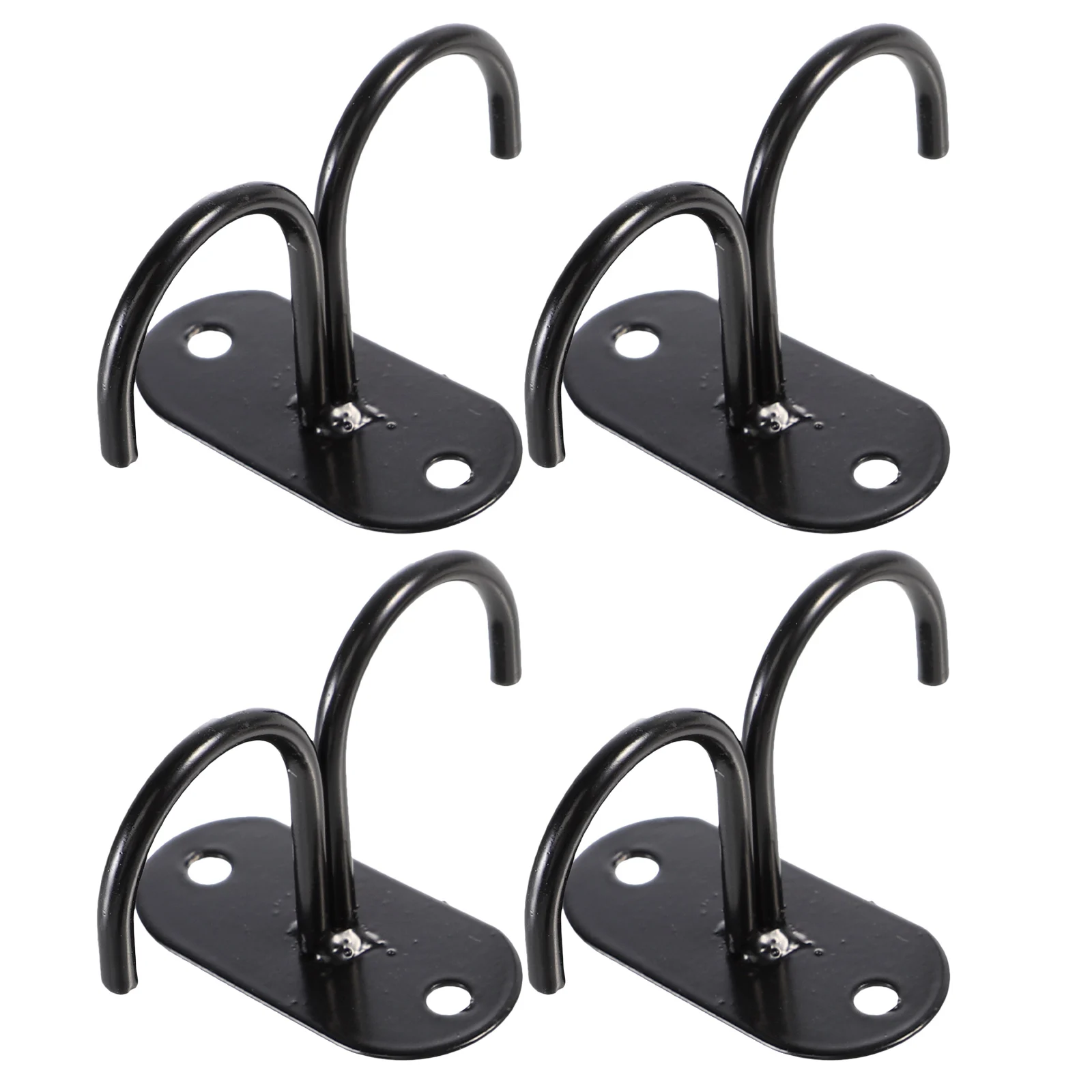 

4 Pcs Iron Kitchen Cup Holders Storage Racks Coffee Mug Rack Under Cabinet Wall Mounted Home Decor ganizers