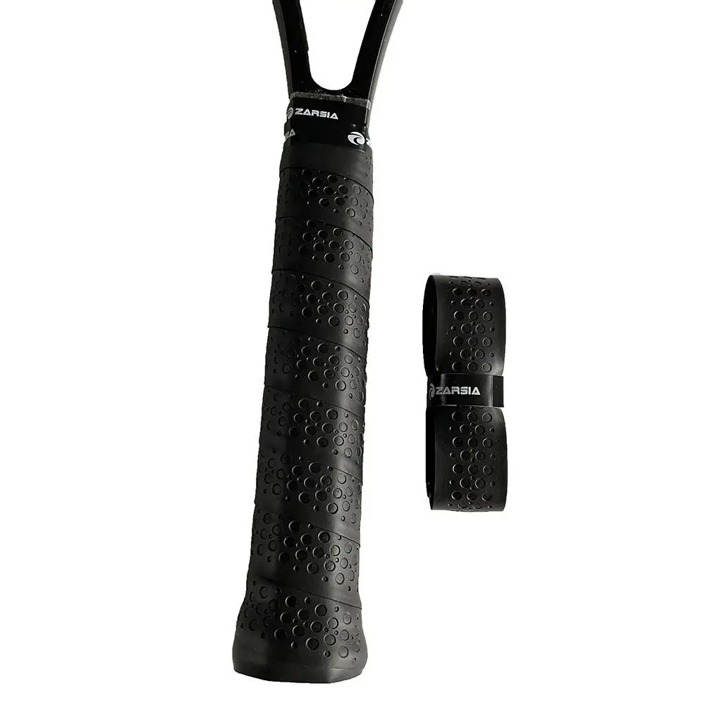 Shock Absorption Tennis Sweatband PU Material Absorb Sweat Racket Overgrip Anti-slip Racket Handle Badminton Racket Tape