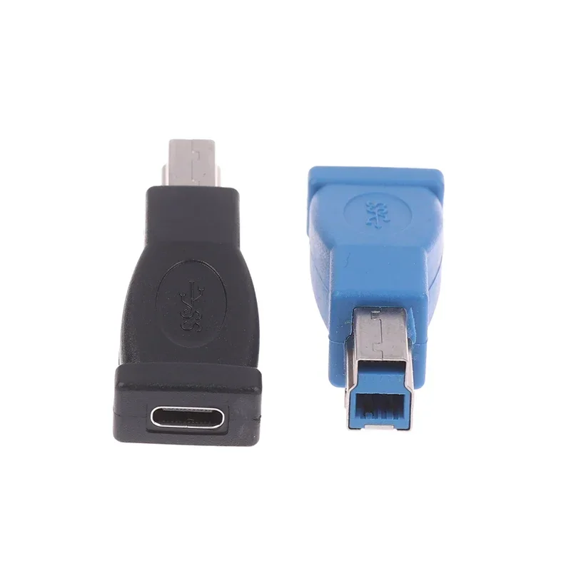 

USB Type C 3.0 Female to USB 3.0 B Male Разъем адаптера передачи данных Конвертер для принтера Сканер Внешние жесткие драйверы ноутбука