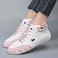 Women sneaker Summer Outdoor Work Soft Soled Lazy Casual Shoes Flat Bottomed Loafers Leather Comfortable Designer Driving Shoes