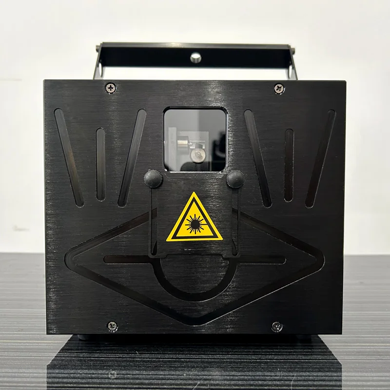 10W Wedding Laser Light Stage Party Animation Laser Lighting with 3000W Smoke Bubbles Machine DMX Remote Control for Concert