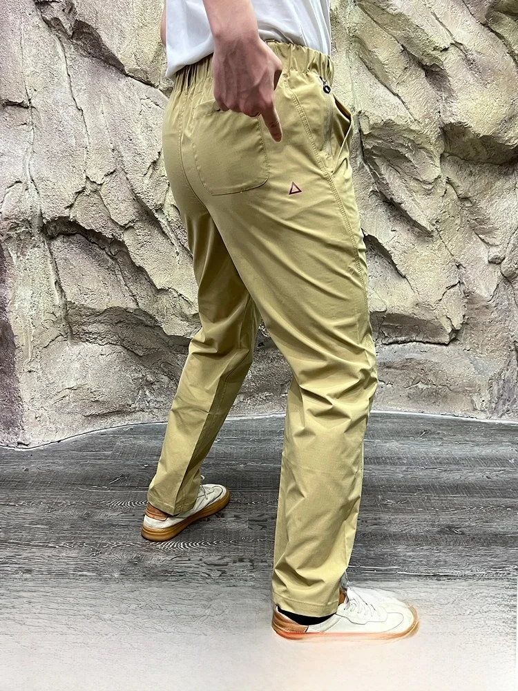 

Outdoor Lightweight Breathable Straight Leg Casual Pants Spring Summer Thin Qui Dry Comfortable Hiking Leisure Trousers