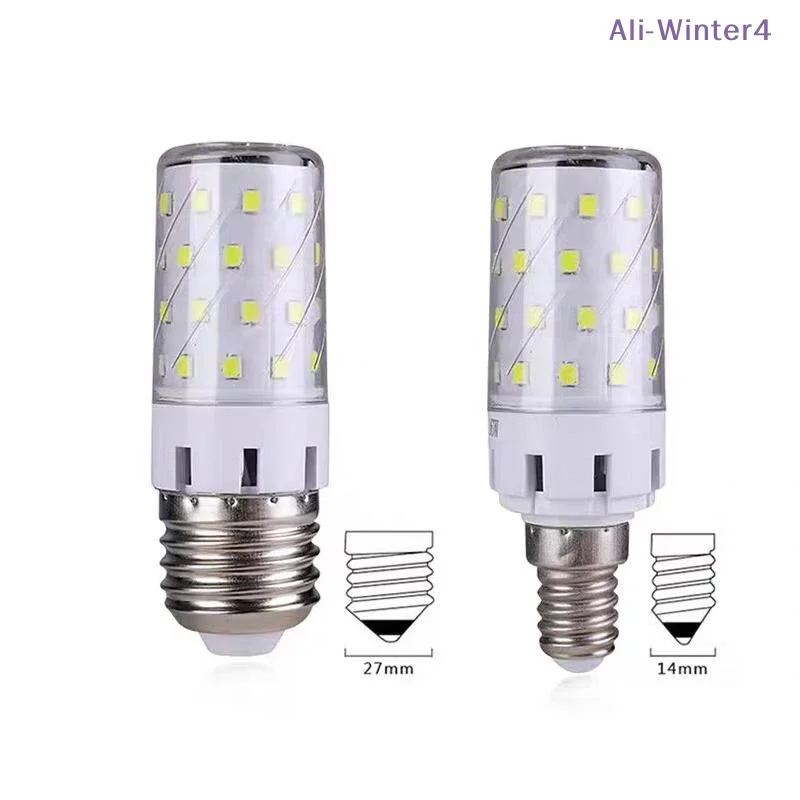 

Светодиодная лампа-кукуруза 12 Вт, яркий свет, 3000K-6000K, цоколь E27/E14, для домашнего аварийного освещения, лампочки для дома