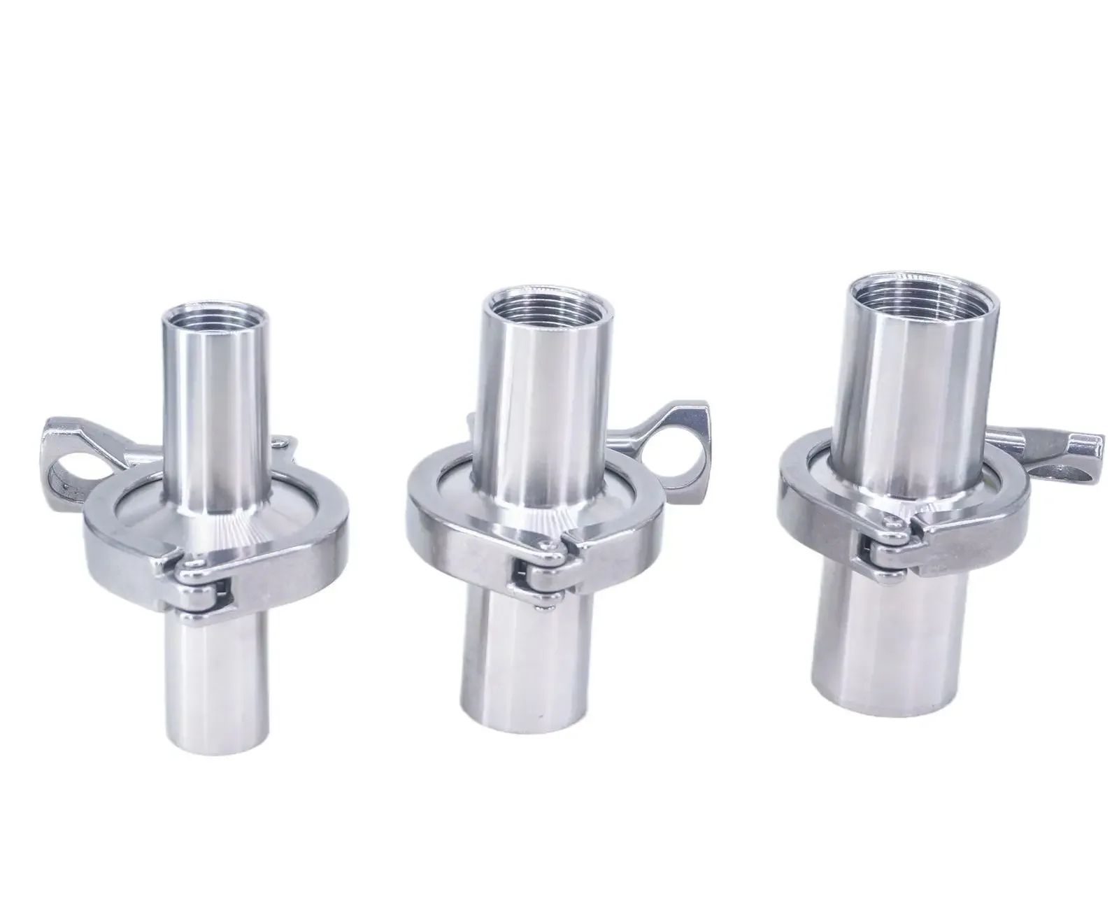 Set Female Ferrule Fitting+Clamp+Gasket 1/2