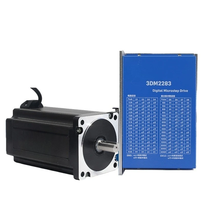 For 86 Three-phase Stepper Motor Set Torque 4N/6N/8N/12N/3DM2283/3M2254 Driver 220V