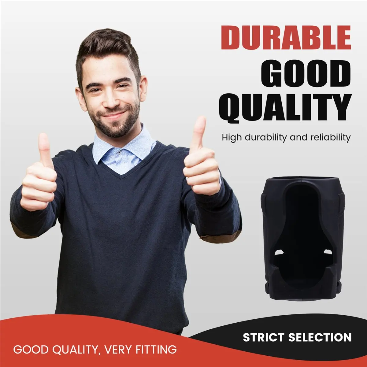 

[CNIM] 49-16-2953 Защитный чехол для Milwaukee M18 FUEL Защитный чехол 1/4 дюйма с шестигранной ударной отверткой (подходит для 2953-20)