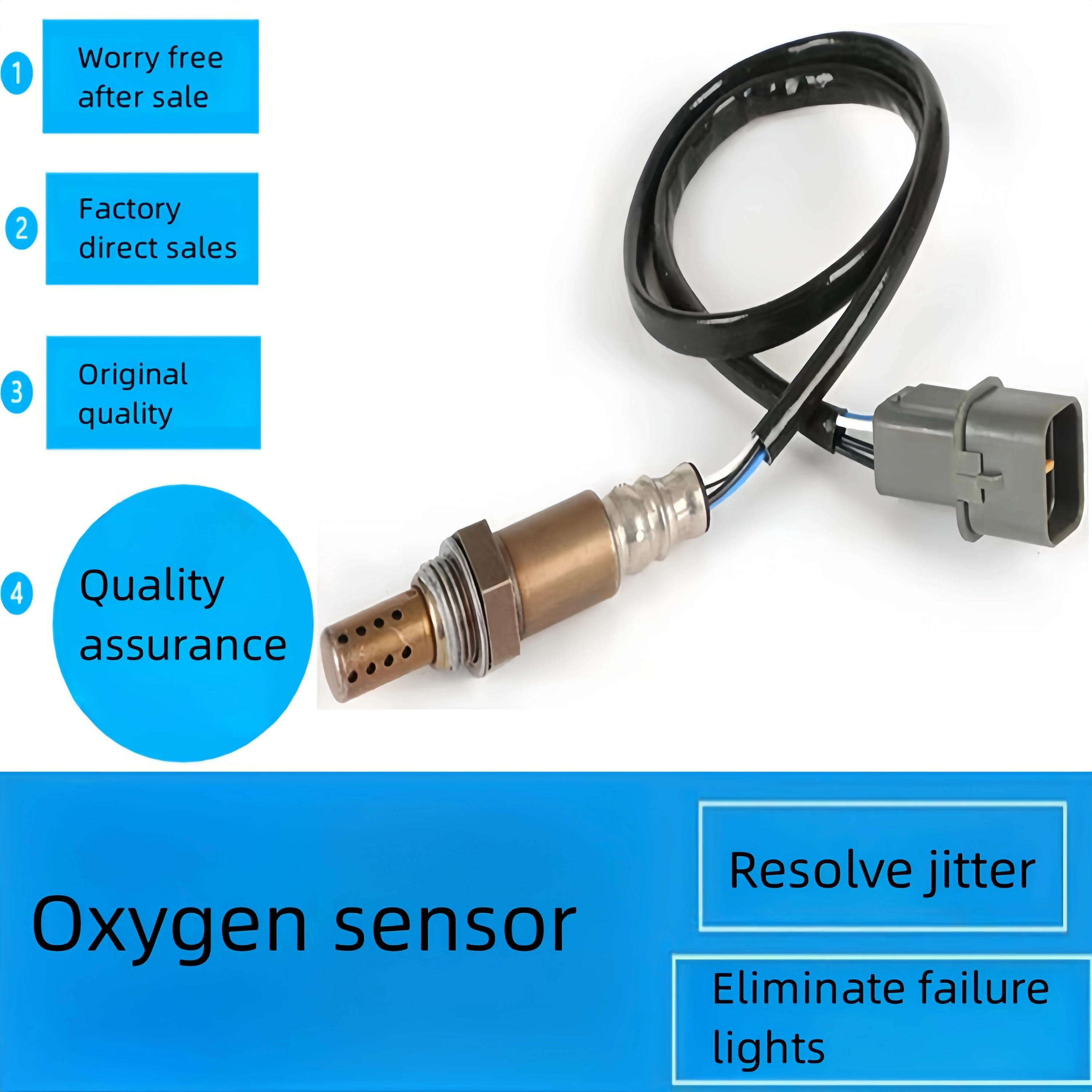 Available for BMW Oxygen sensor front left 11787512985 11787516150 Car maintenance Car modification