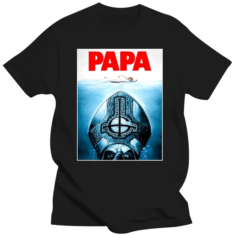 

Футболка с надписью «Papa Jaws», S, M, L, Xl, Xxl