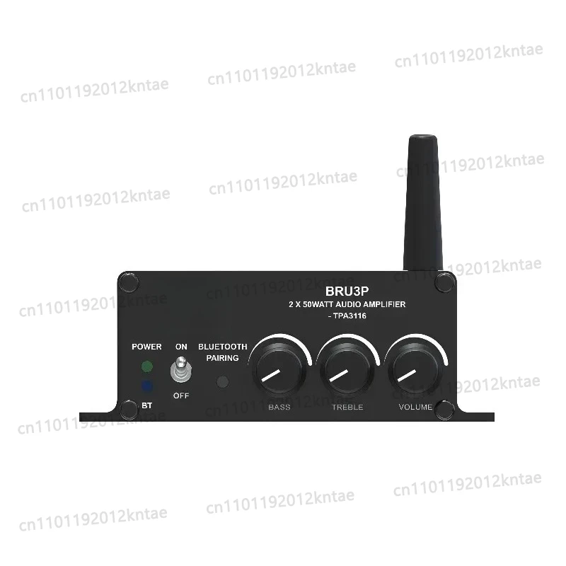 Computer UI Tuning Bluetooth 5.3 Digital Amplifier TPA3116 Stereo Power Amplifier 2X50W BRU3P