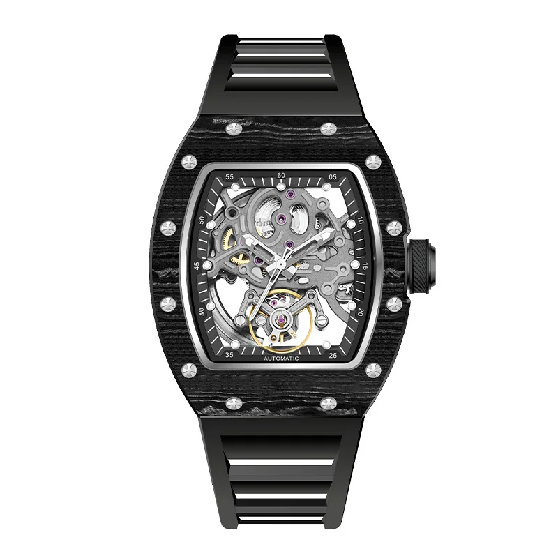 Shopping Festival Gala Event 2026 Skelett Automatische Casual Uhr Mechanische Armbanduhr Klassische RM Wasserabweisende High-End Einzeluhr