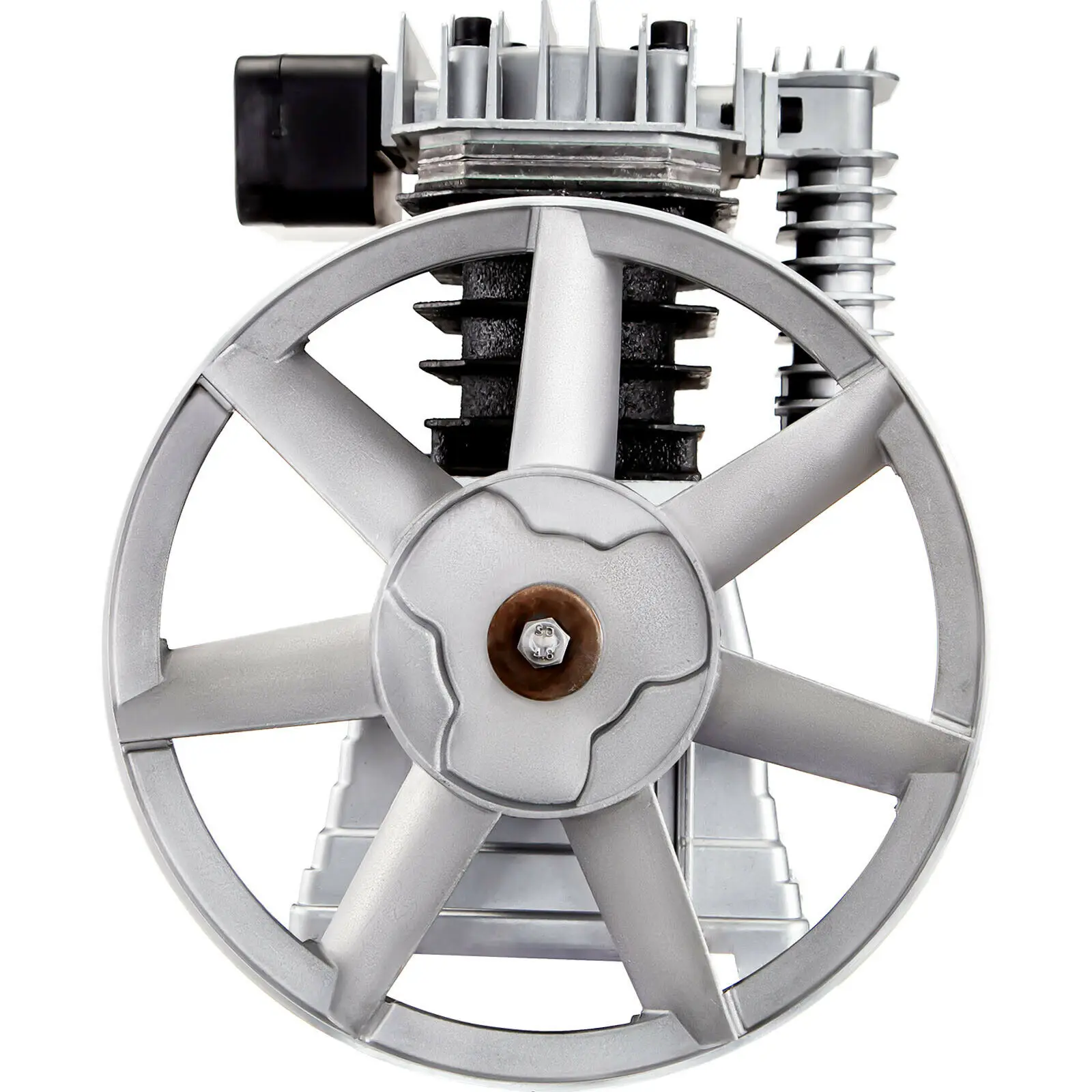 Pistón de aluminio 375ltr 3 HP, compresor/cabezal de bomba, venta activa Local profesional