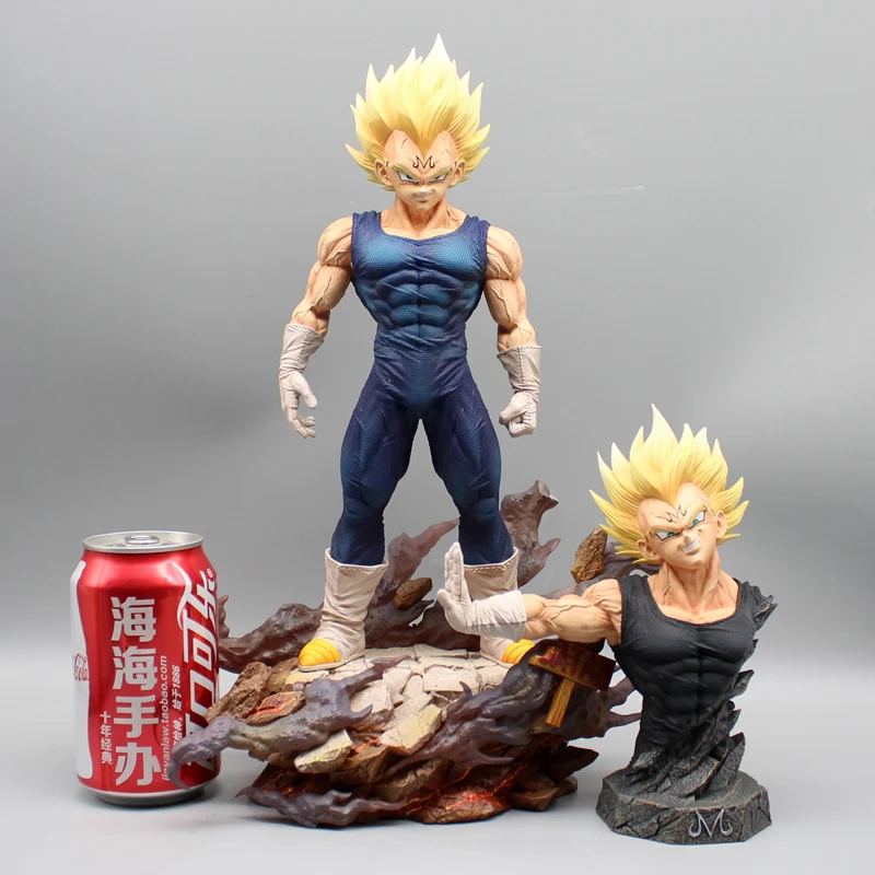 33cm Dragon Ball Figurine Hero Belief Vegeta Action Figures GK Majin Vegeta Anime PVC Model Collection Ornamen Toys Gifts