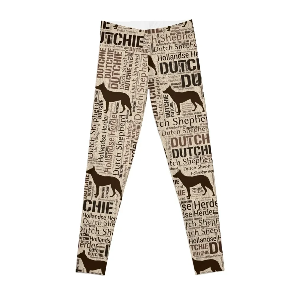 

Dutch Shepherd - Hollandse Herder - Dutchie Leggings Sports female workout shorts Legging sport Womens Leggings
