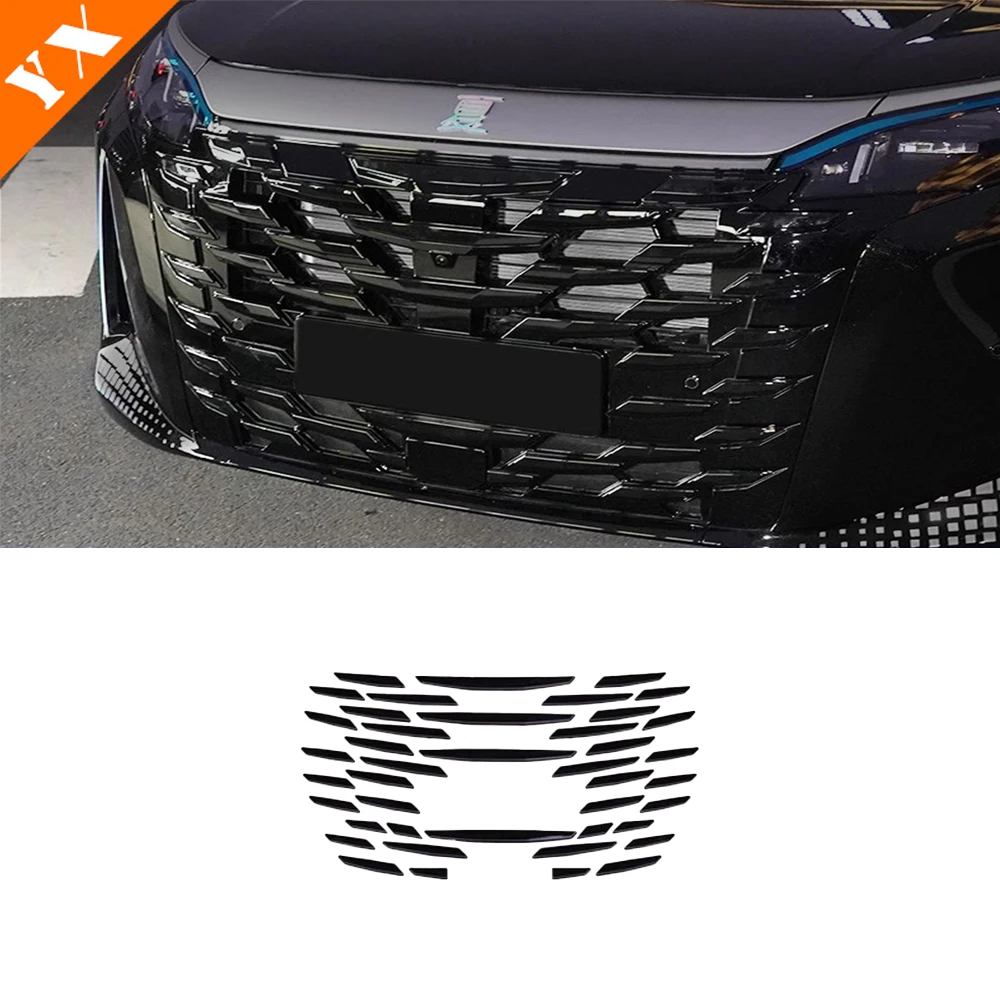 

For BYD xia 2025 2026 xia accessories Car Blackening Modification,Car Window Trim,Grille Trim,Hood Trim,Car Body Strip