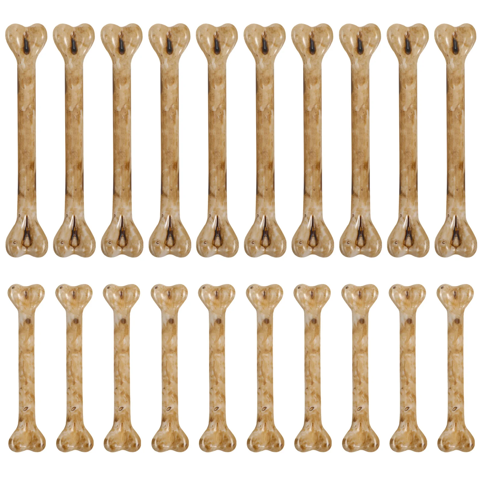 

20 шт. реалистичные пластиковые реквизиты для костей, страшный декор из костей на Хэллоуин, сделай сам, поддельные кости, реквизит для розыгрыша, украшение для дома, вечеринки, имитация ужасов