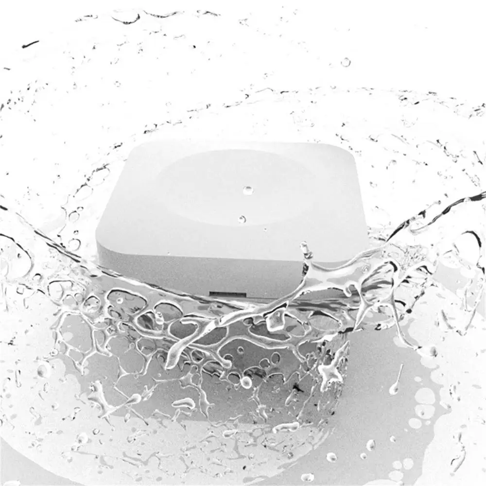 1 ~ 10 قطعة لا توجد بوابة مطلوبة Tuya مستشعر ذكي مختوم بالكامل جهاز مضاد للتسرب سهل واي فاي اتصال مباشر سهل الحمل إنذار