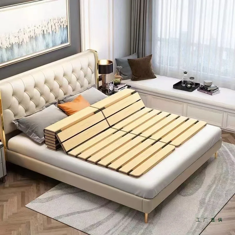 Solid wood foldable waist protection bed board gasket hard board bed pad wooden board hard pad spine protection waist protection